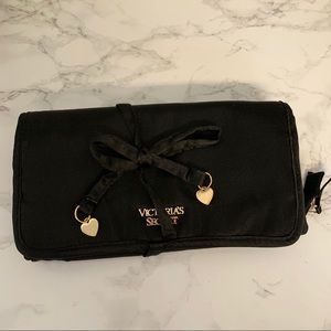 Victoria Secret black makeup bag